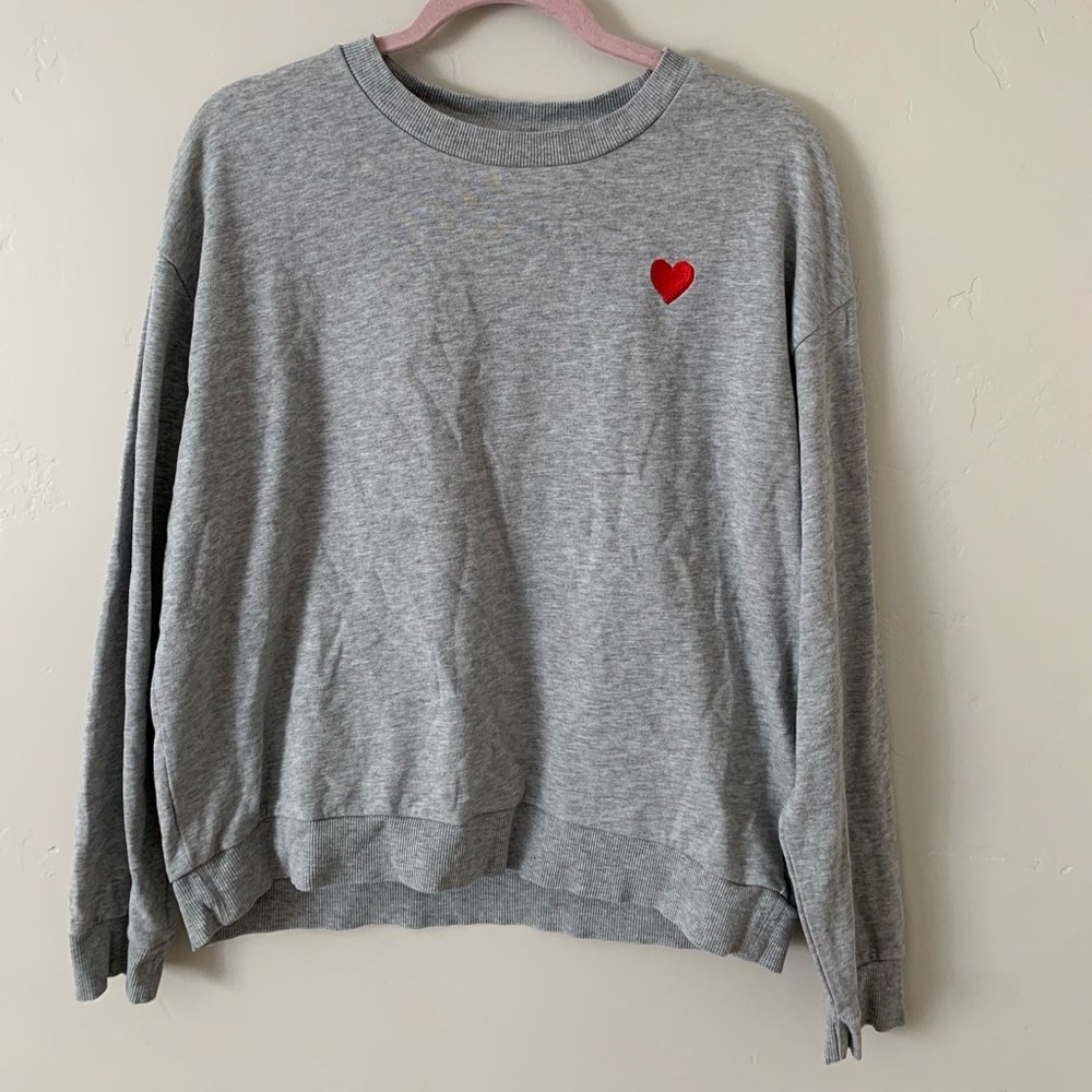 H&M gray crewneck